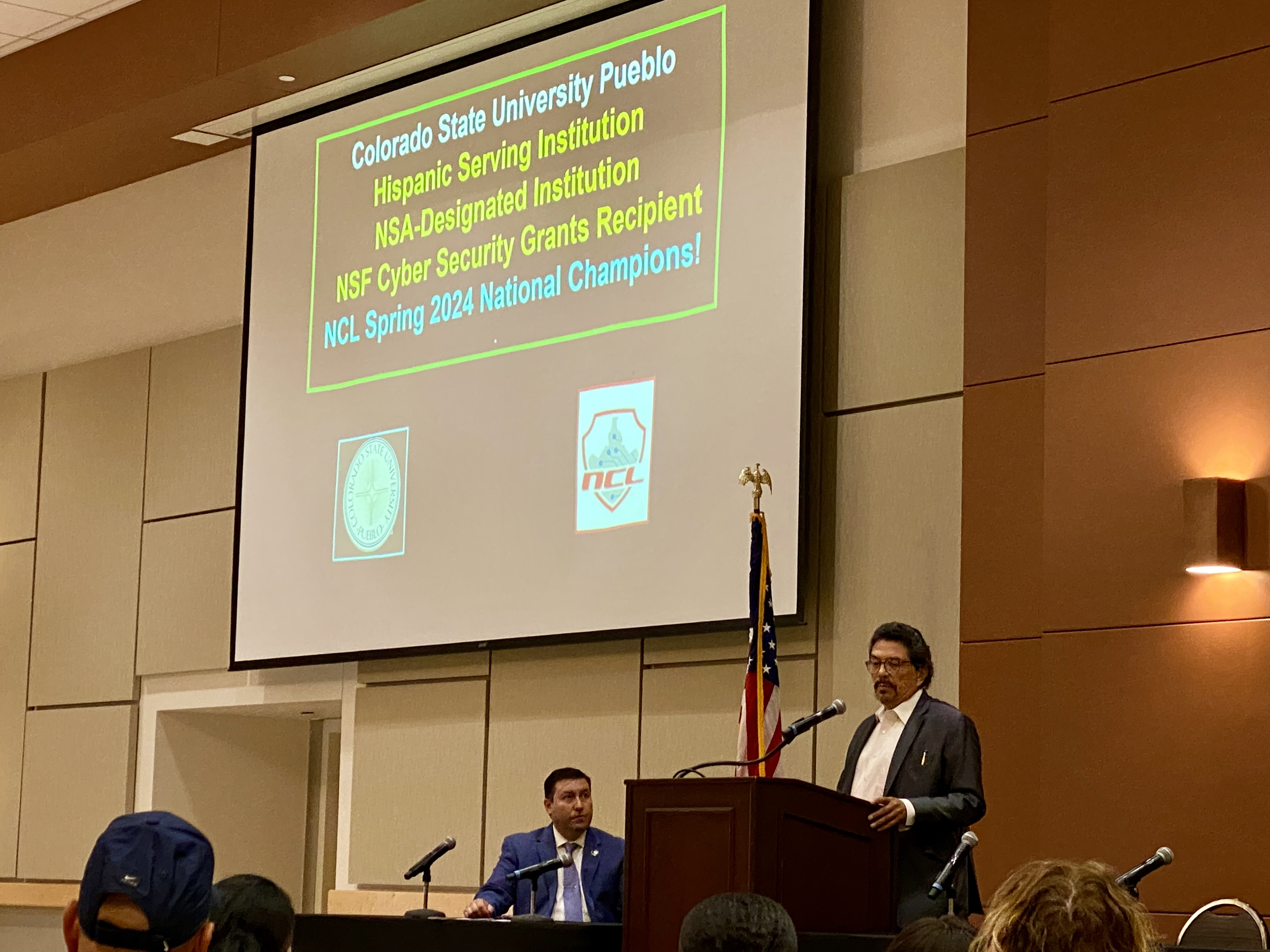 At CISA Cybersecurity Summit, Valdez Tells Wider World: Look to CSU Pueblo for Qualified Employees