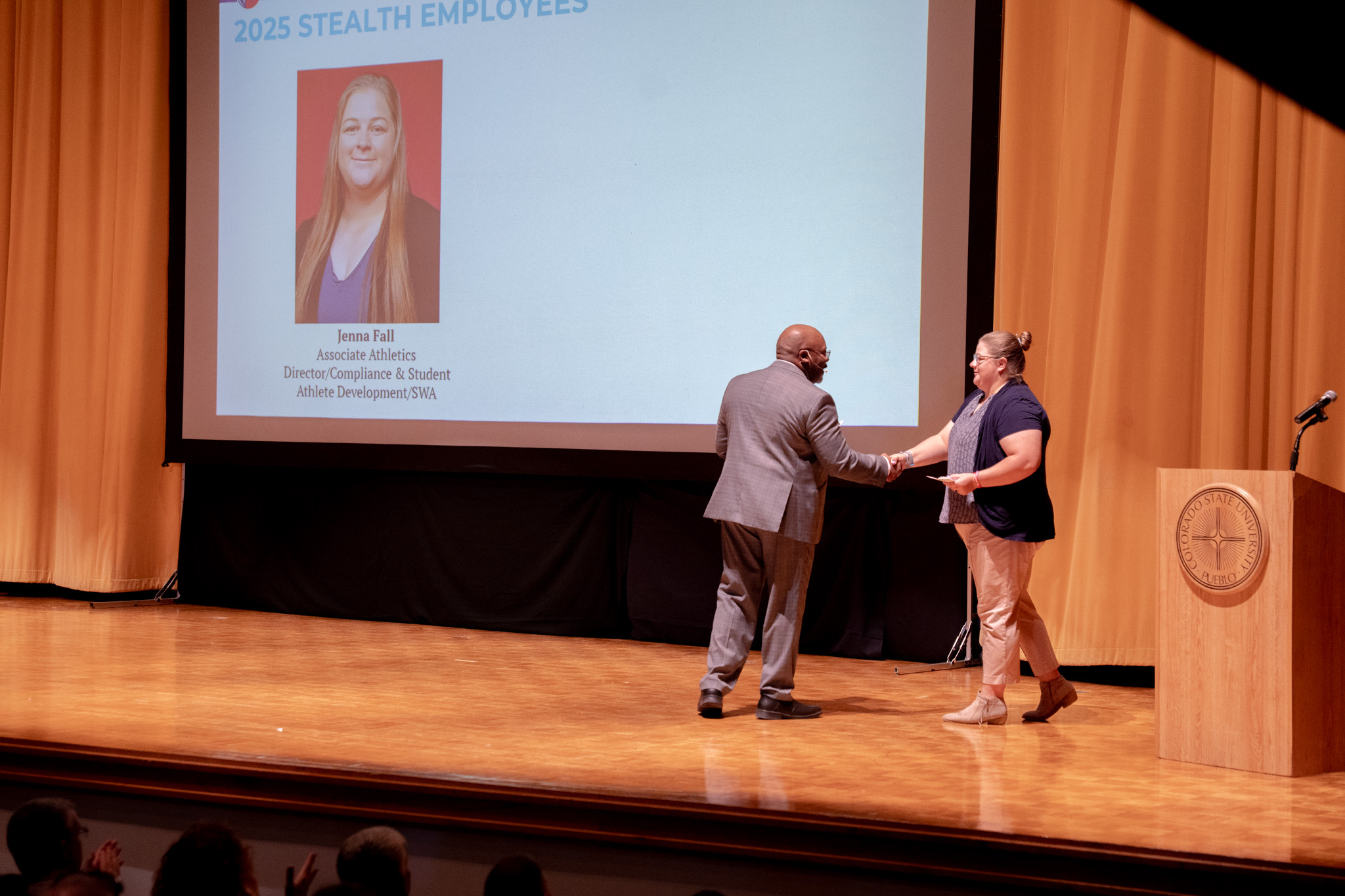 CSU Pueblo Honors Behind-the-Scenes ‘Stealth Employees’ at State of University Address