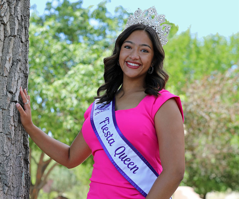 Fiesta Queen: Ysabelle Rosales highlights culture and higher education