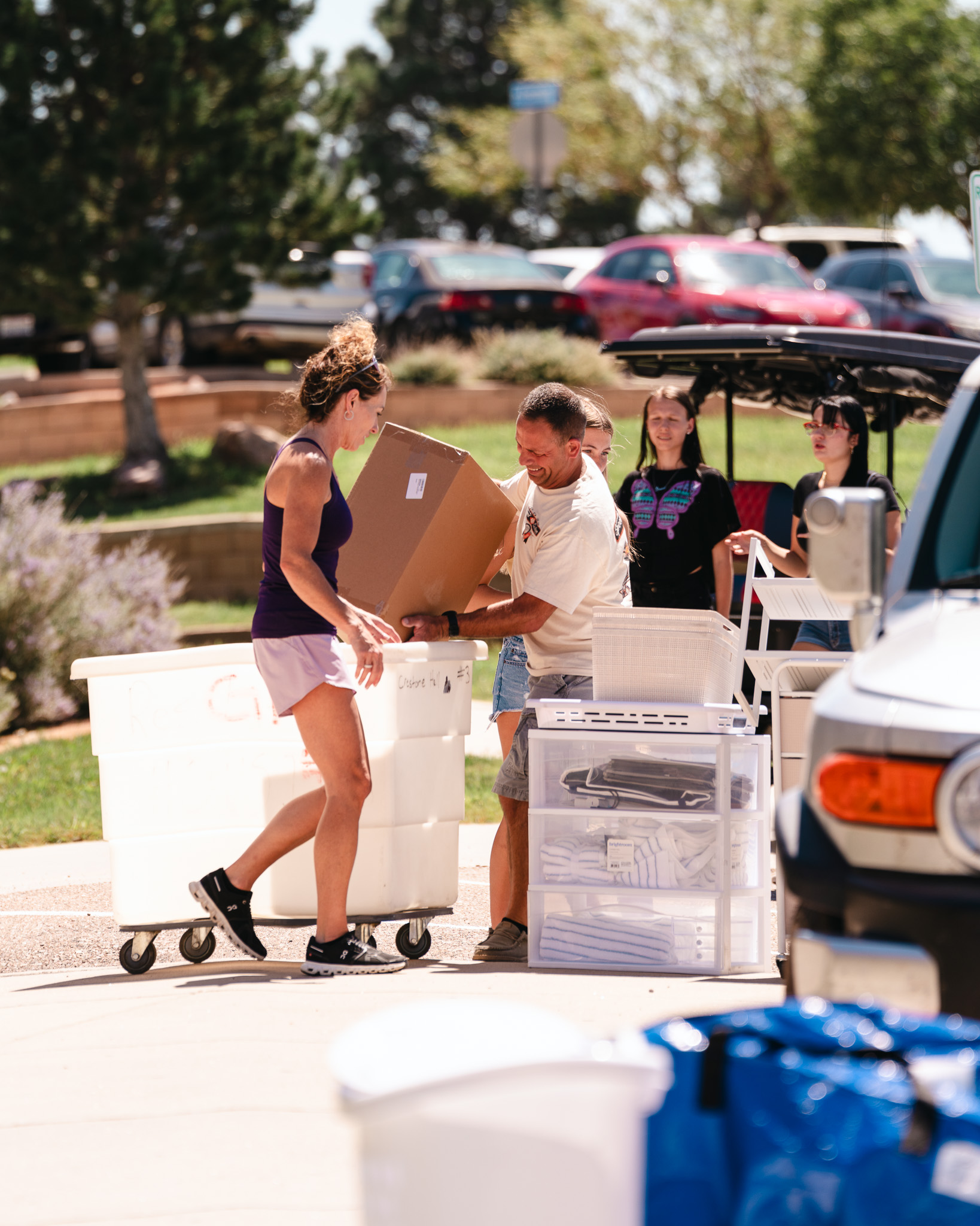 Move-In Day: New Wolves Arrive on Campus
